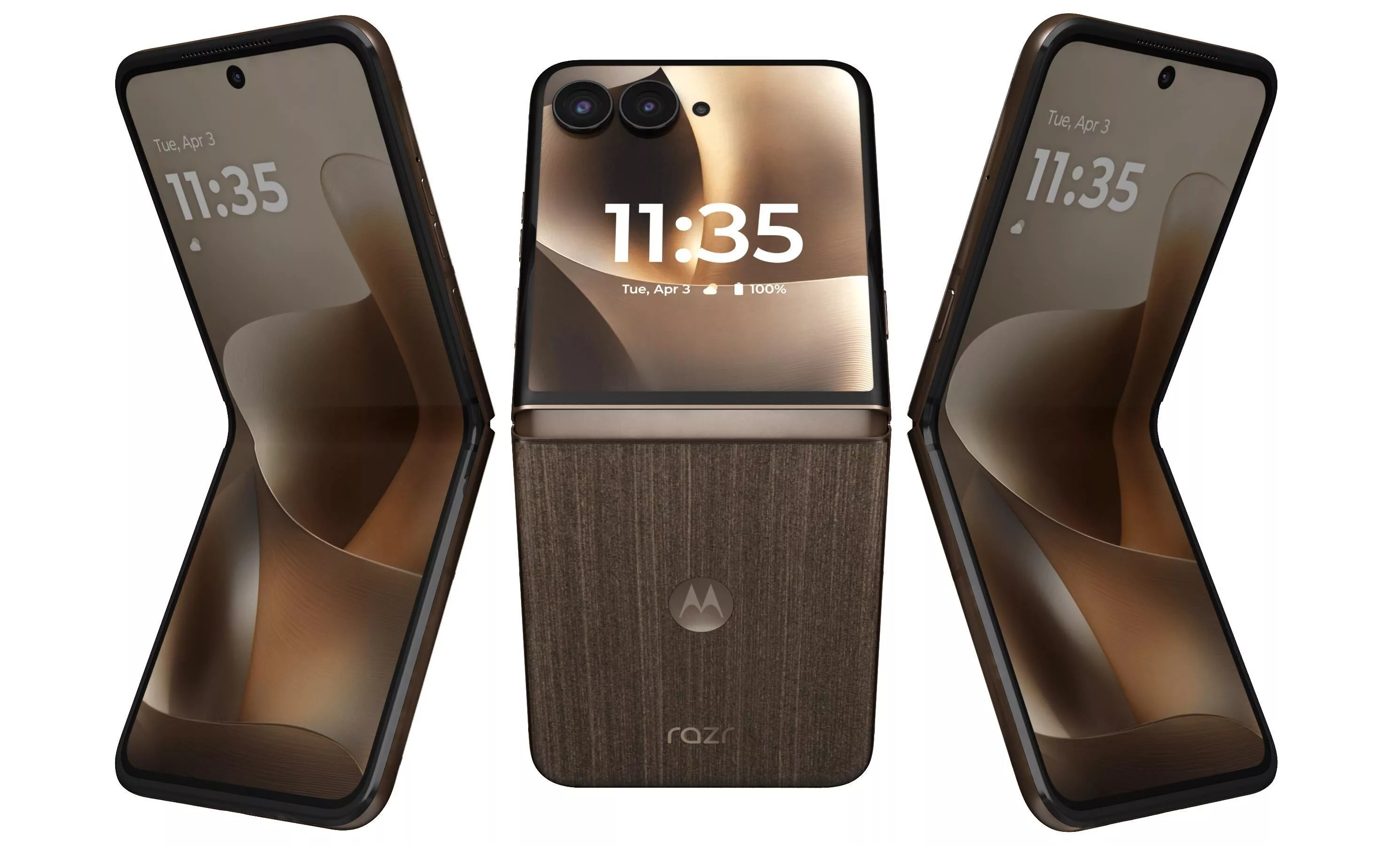 Motorola Razr 70 Ultra Pantone Cocoa 3D model