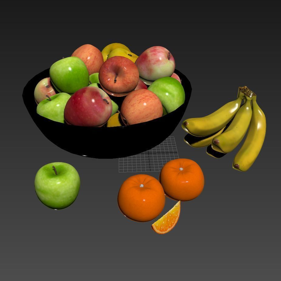 fruits 3D model_2