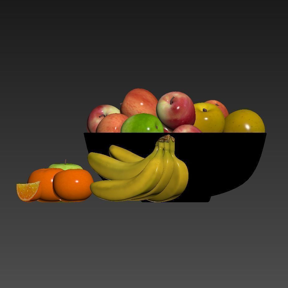 fruits 3D model_5