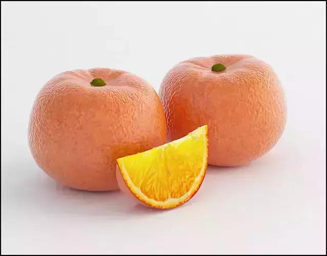 mandarin two oranges