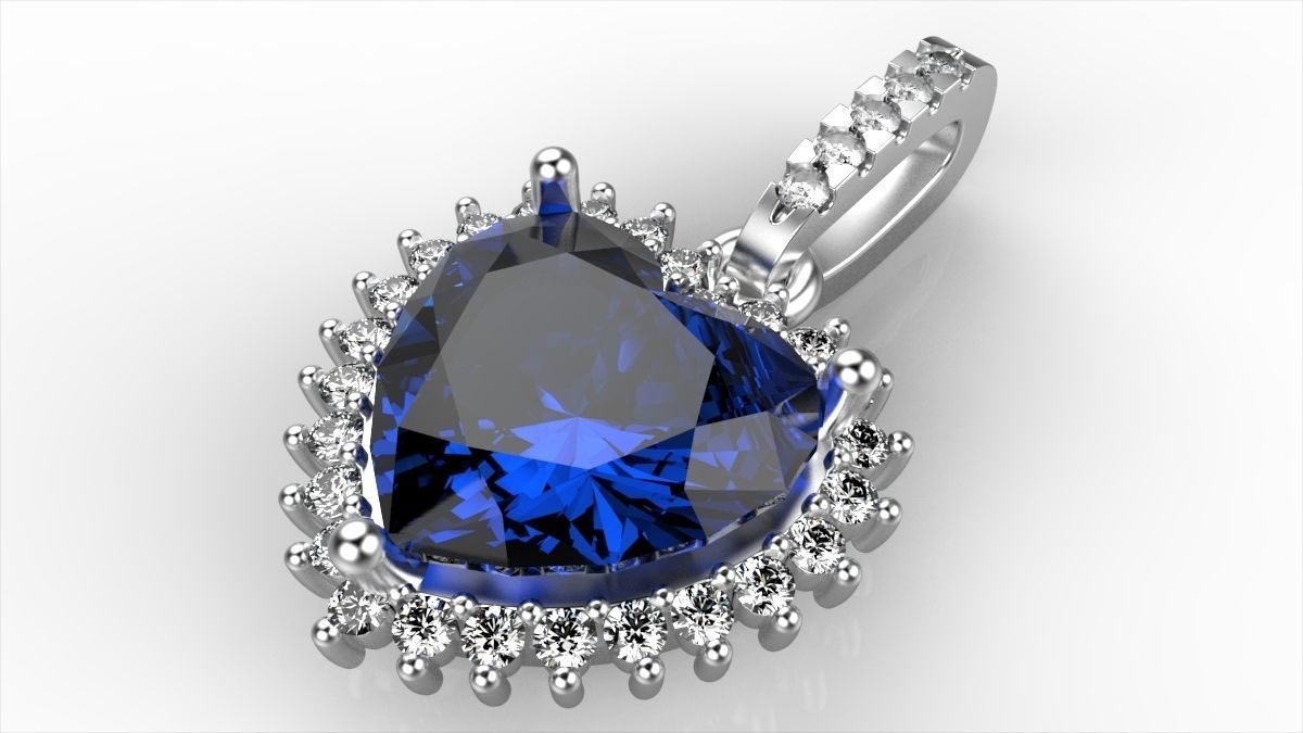 Titanic Necklace 3D print model_2