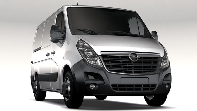 Opel Movano L1H1 Van 2016 3D model