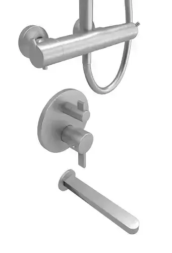 Shower Controls 3D model