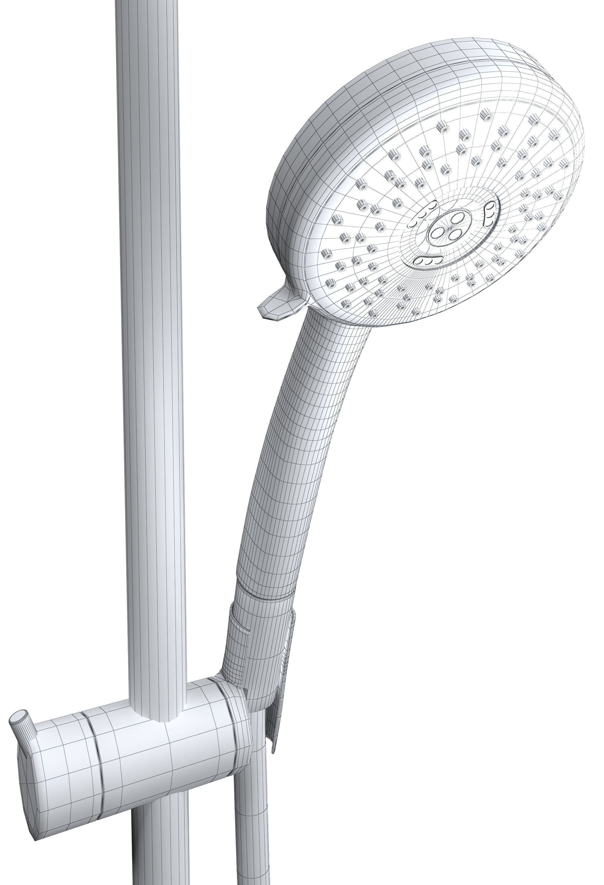 Shower Controls 3D model_17