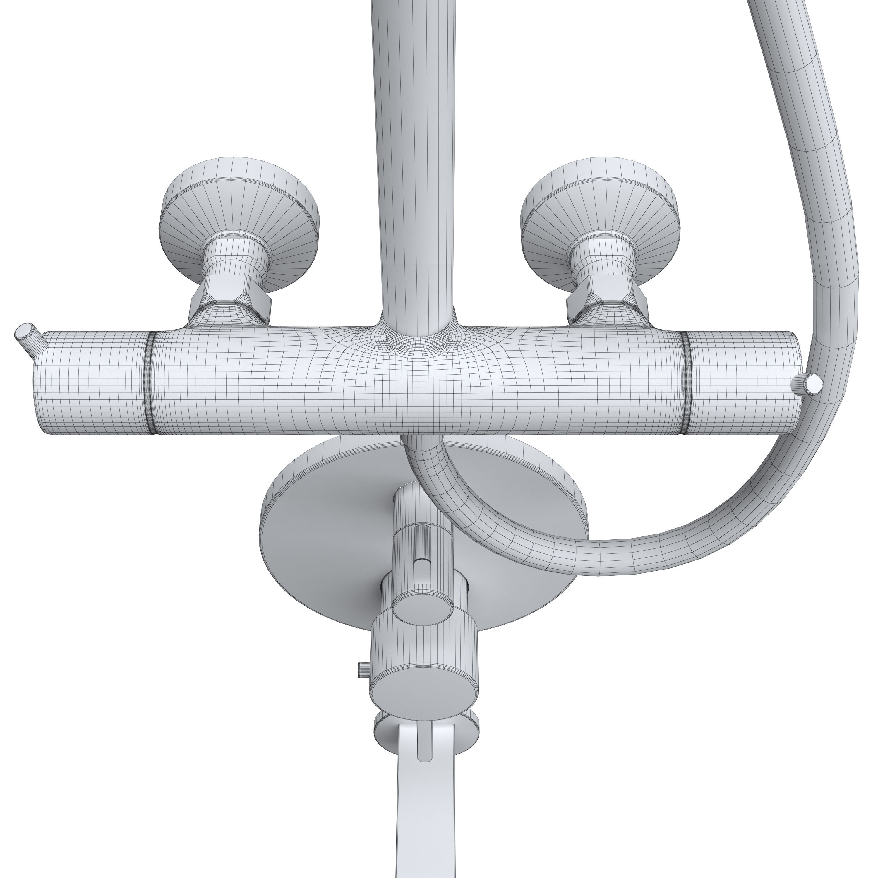 Shower Controls 3D model_15