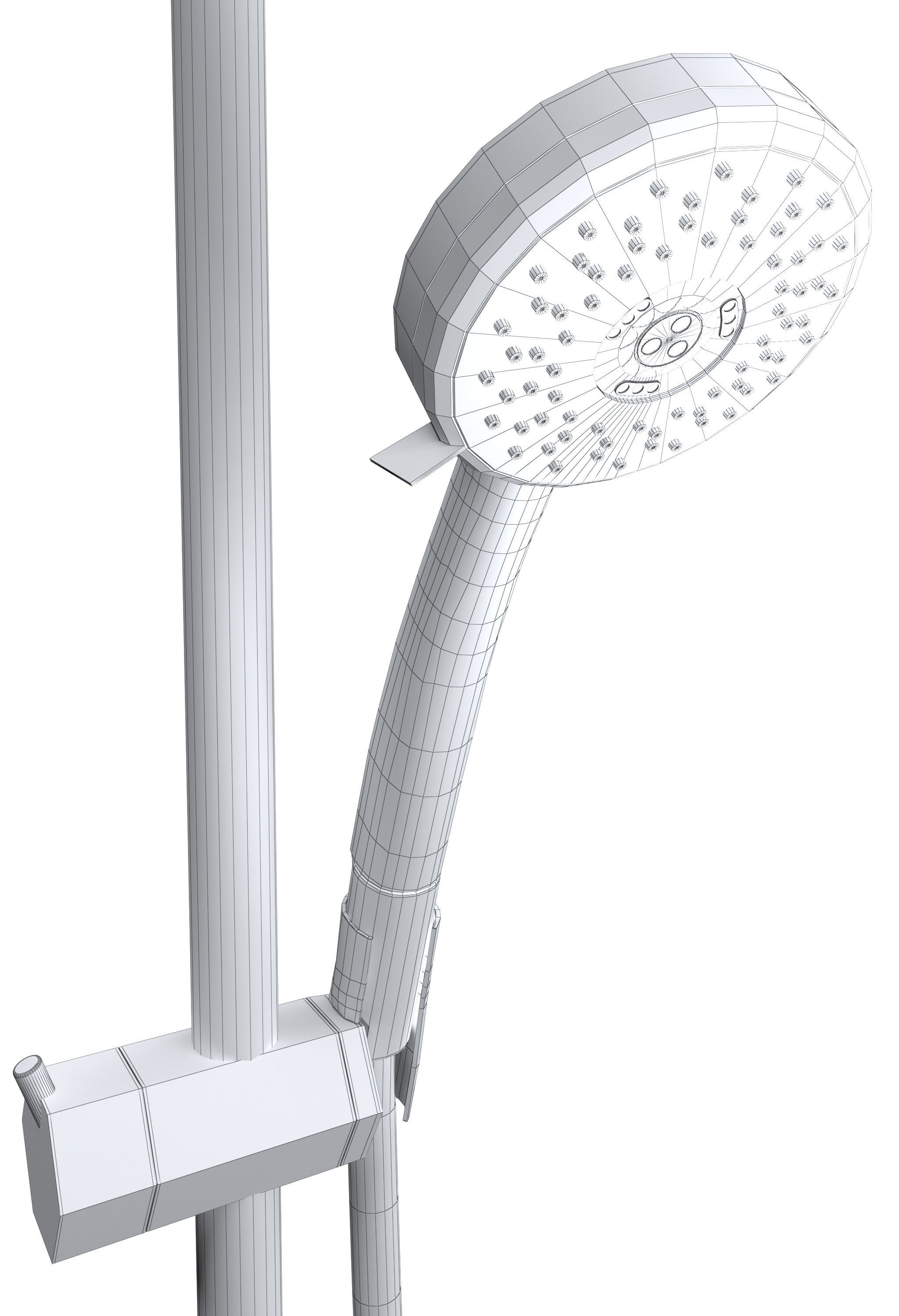 Shower Controls 3D model_16