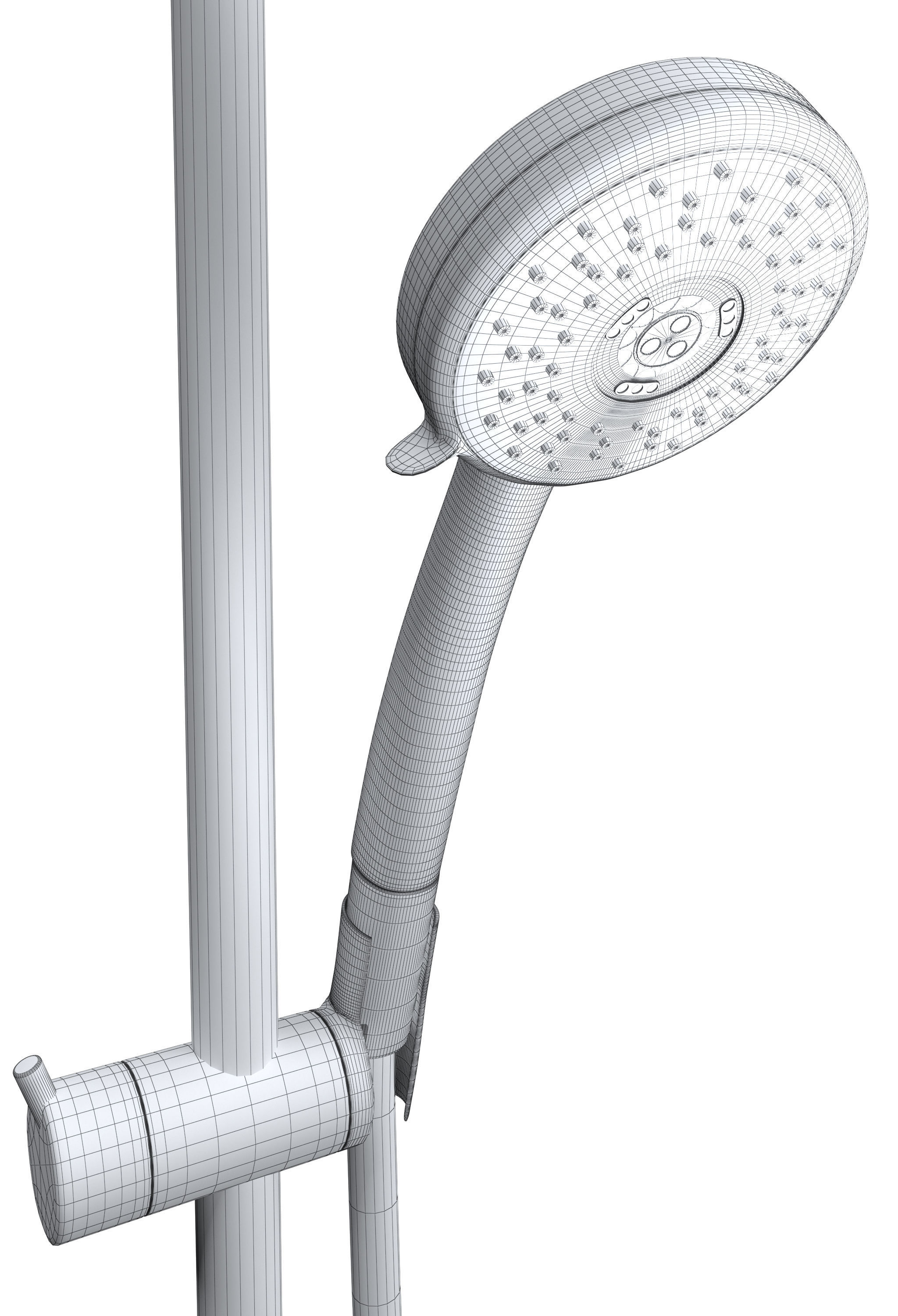 Shower Controls 3D model_18