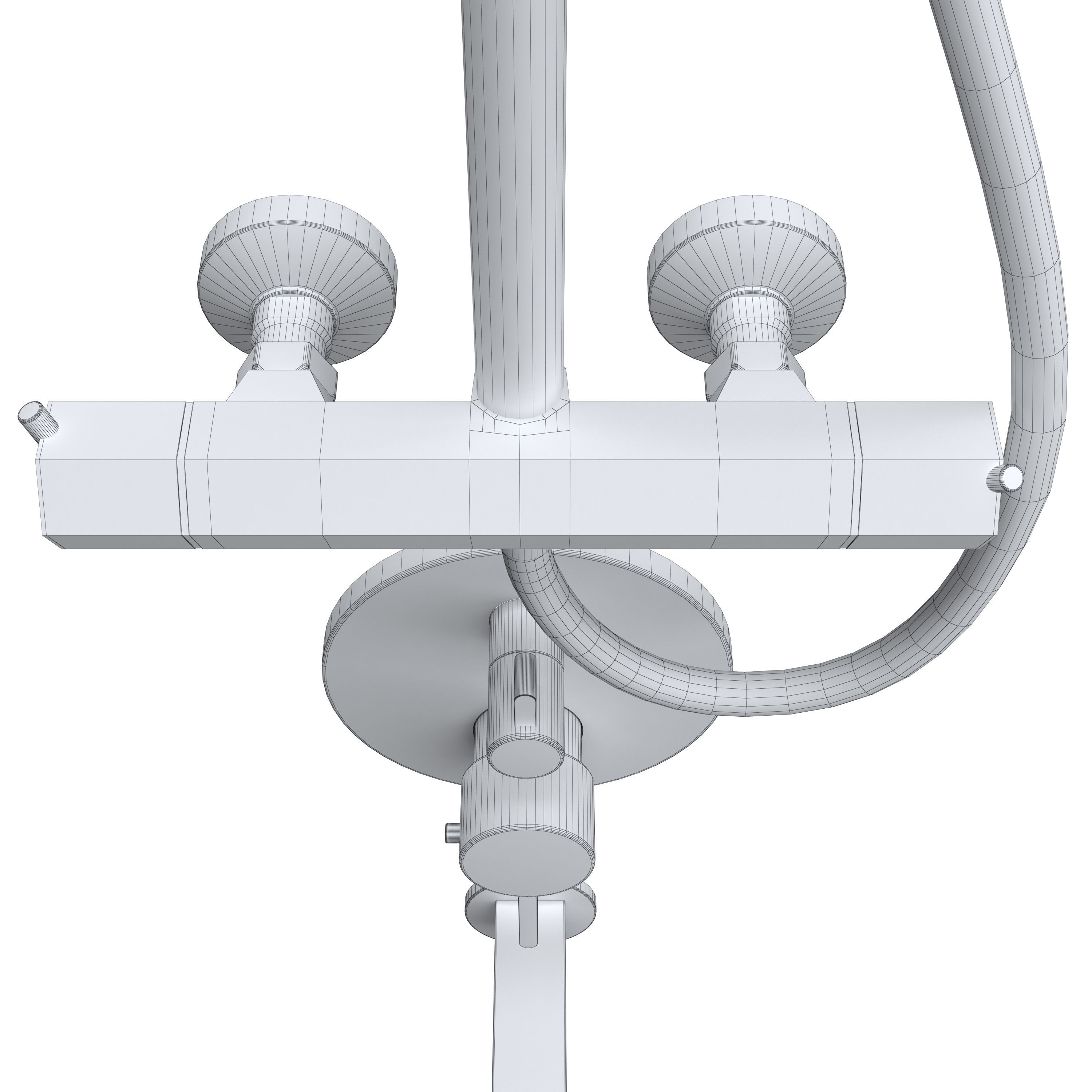 Shower Controls 3D model_12