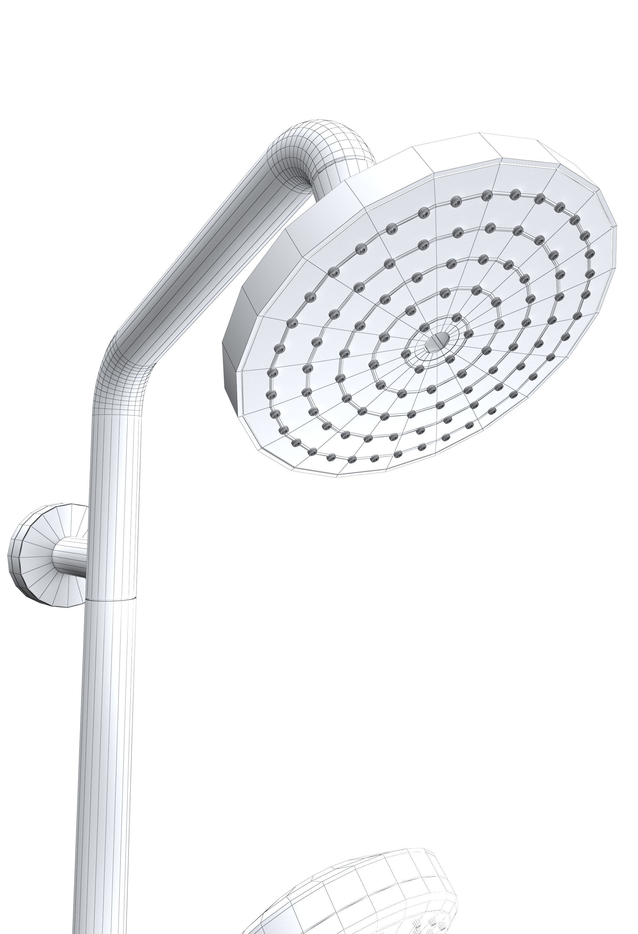 Shower Controls 3D model_20