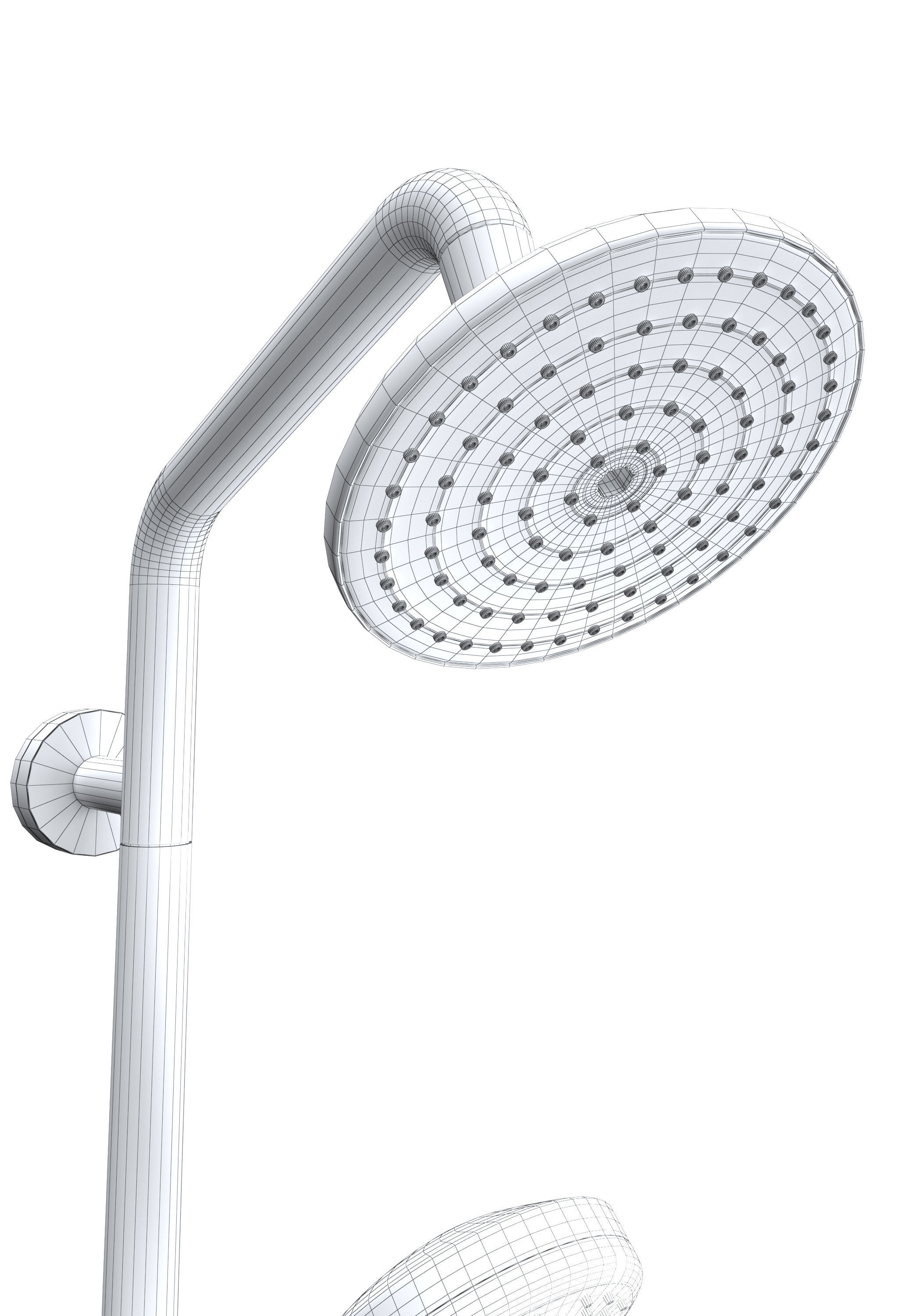 Shower Controls 3D model_21