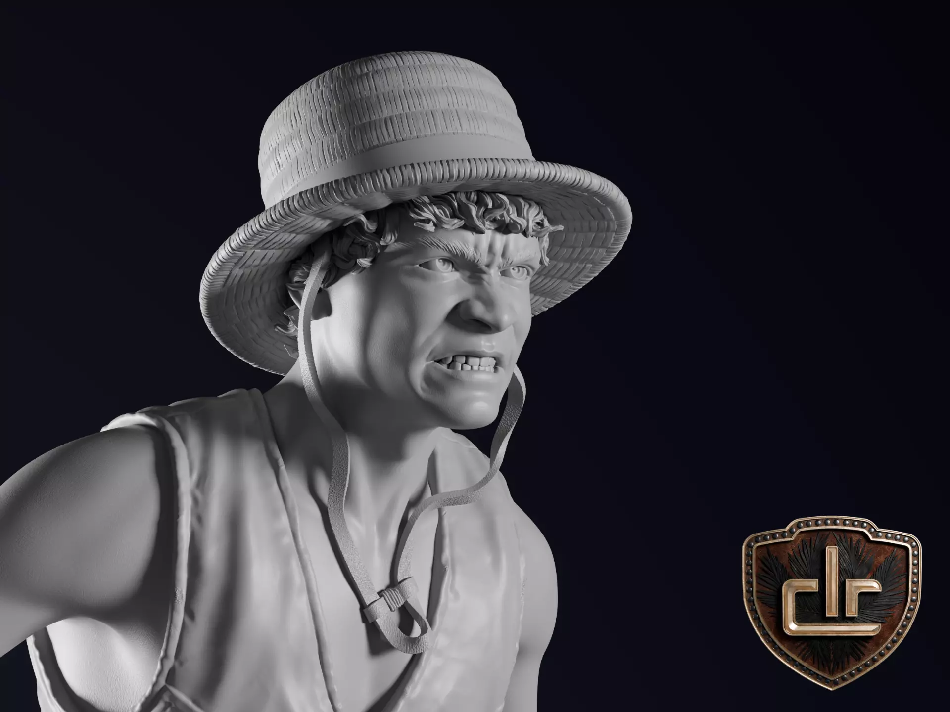 Luffy Inspired STL - One Piece - Live Action - Inaki Godoy 3D print model