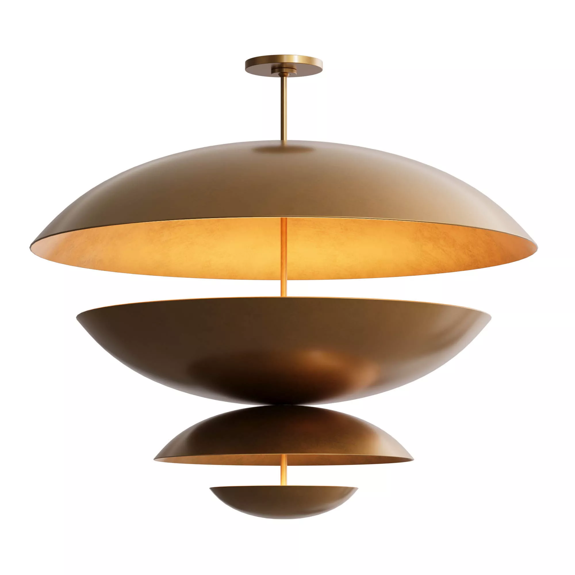 Cosmic Two-Tier Chandelier 3D model