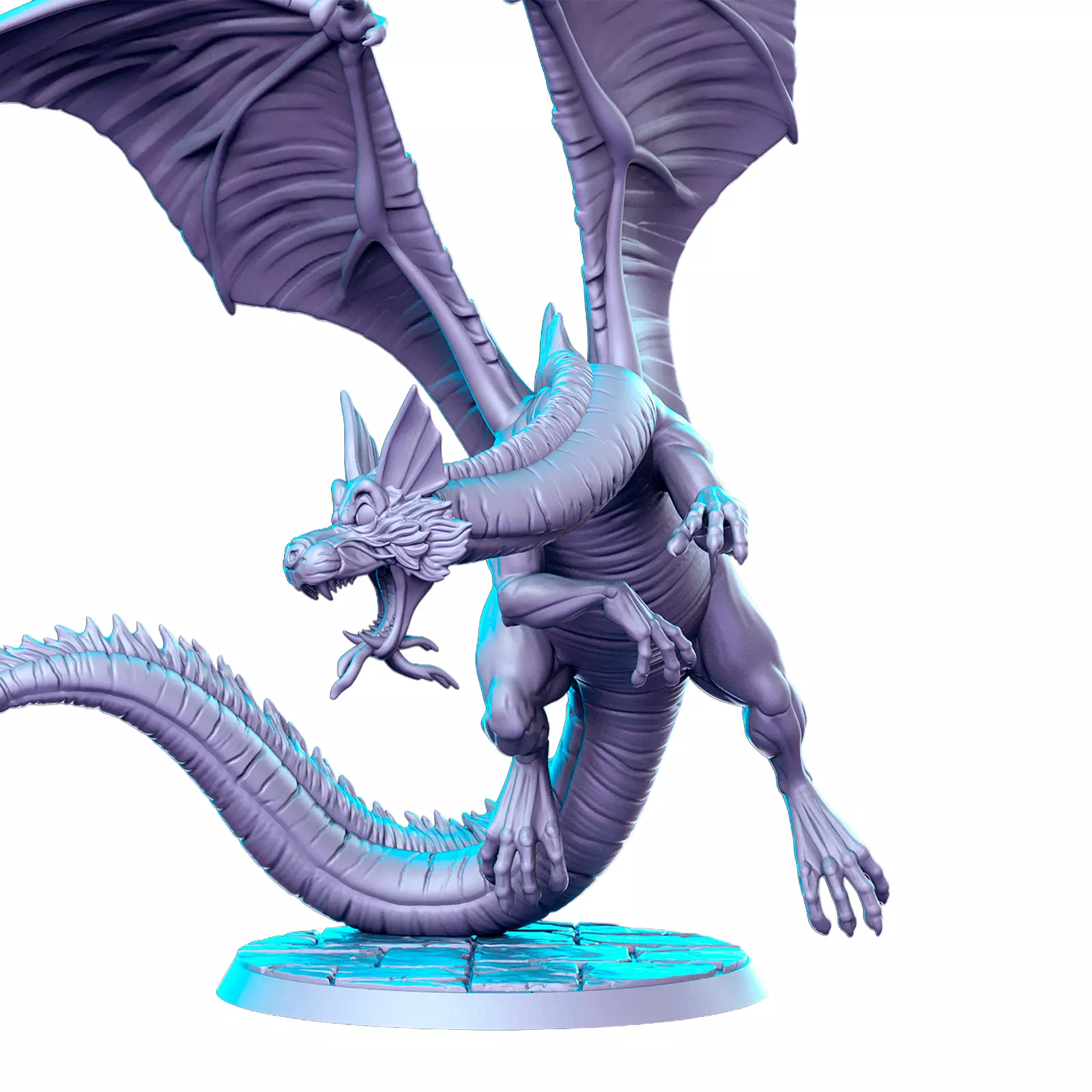 Smaug 3D Print STL Miniature RPG 3D print model