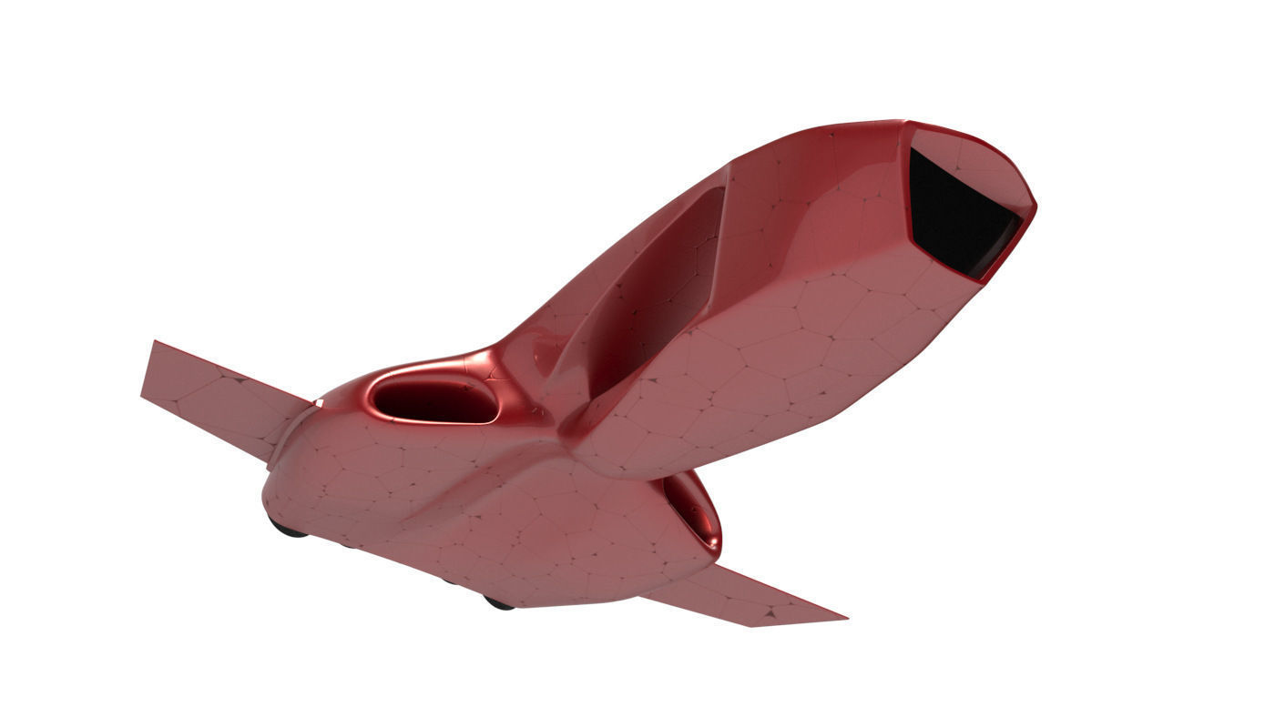 Hover car pro 3D model_12