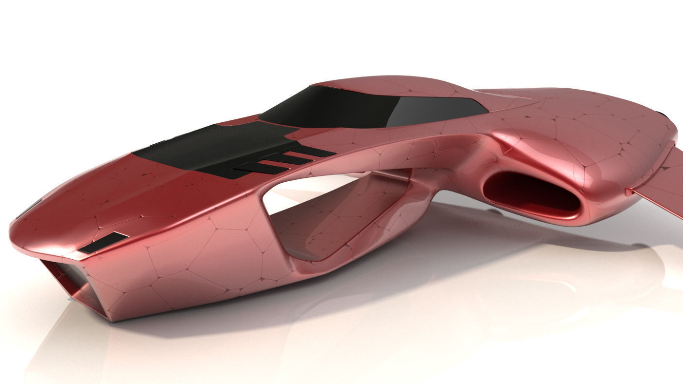 Hover car pro 3D model_16