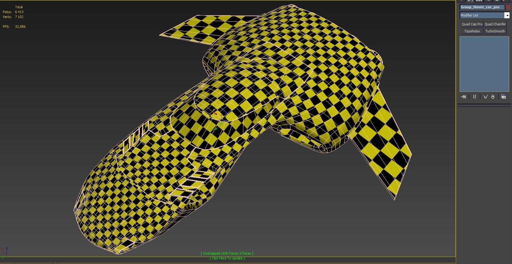 Hover car pro 3D model_30