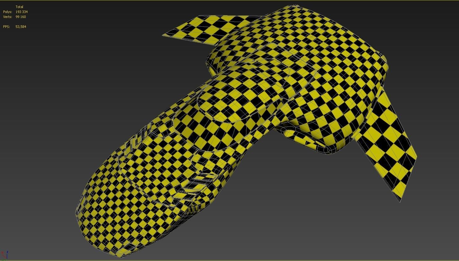 Hover car pro 3D model_26