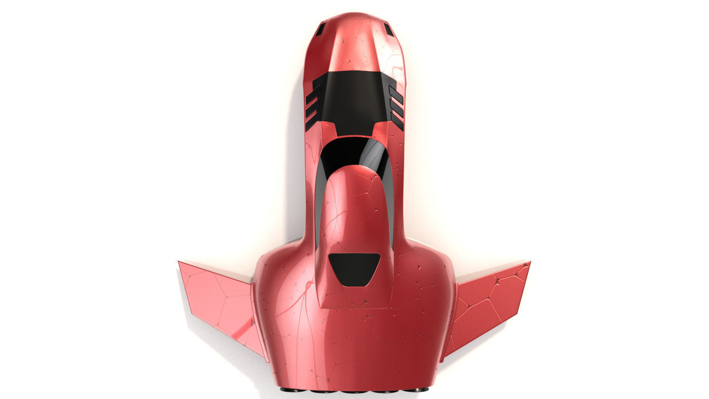 Hover car pro 3D model_7