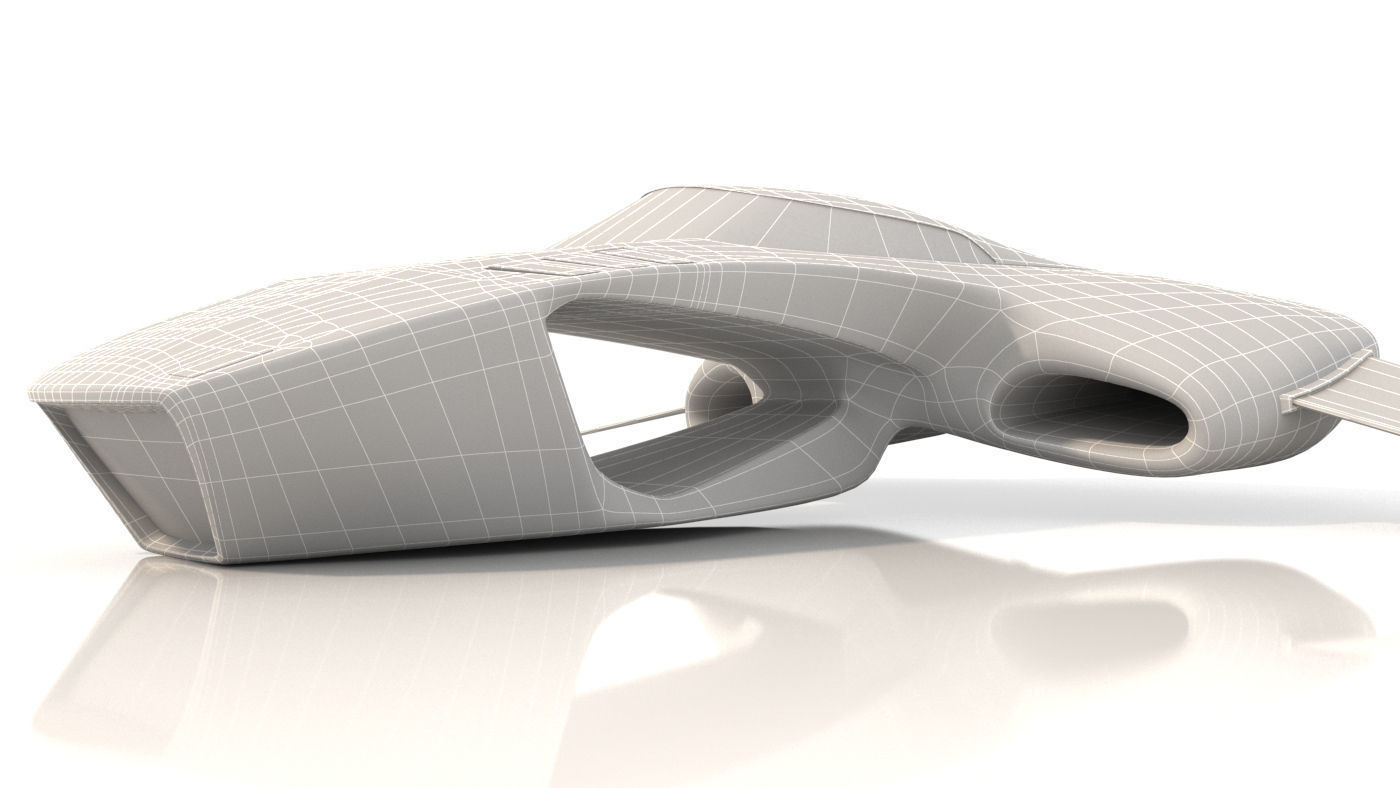 Hover car pro 3D model_22