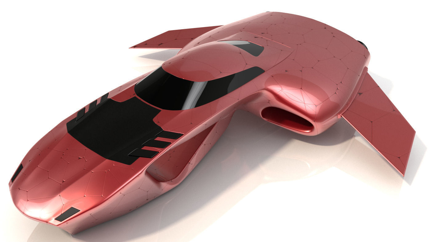 Hover car pro 3D model_18