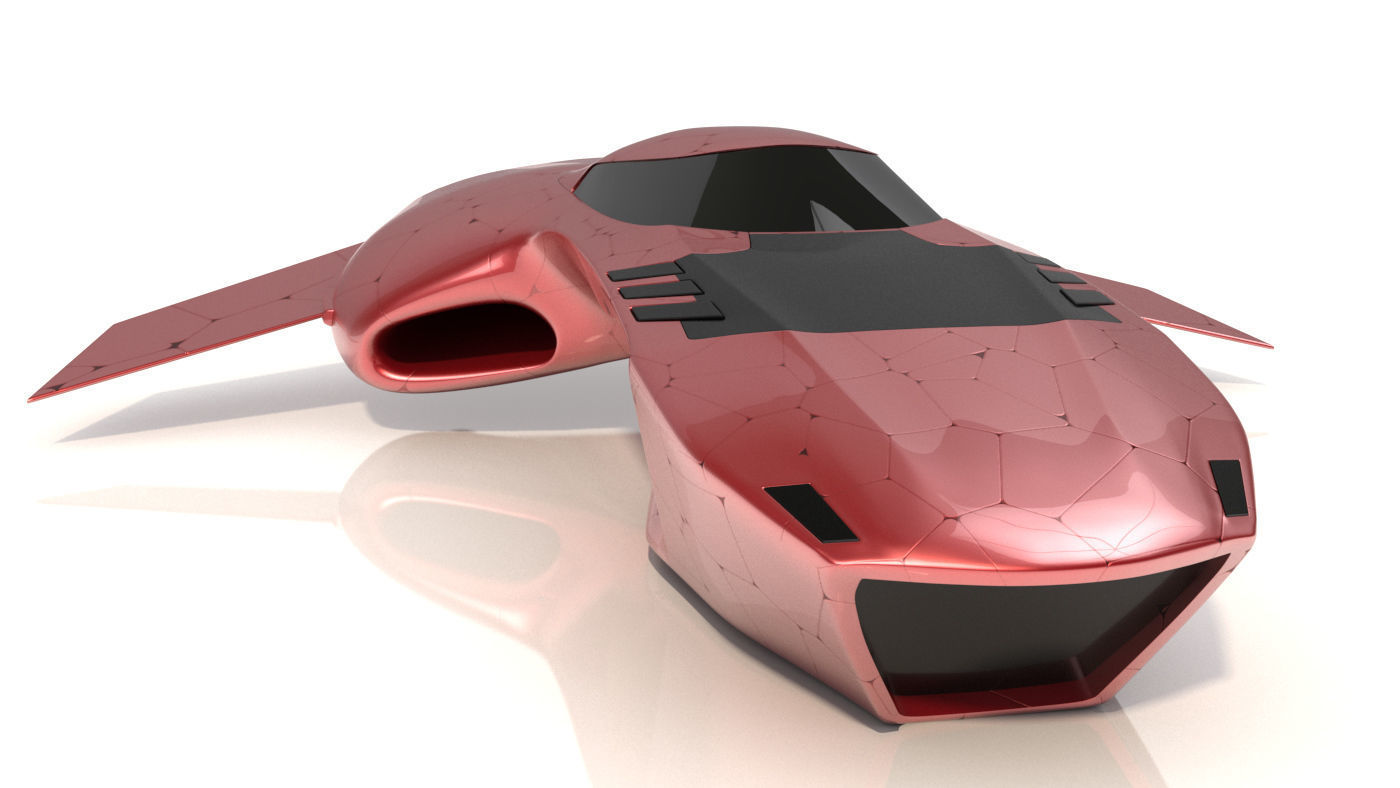 Hover car pro 3D model_15
