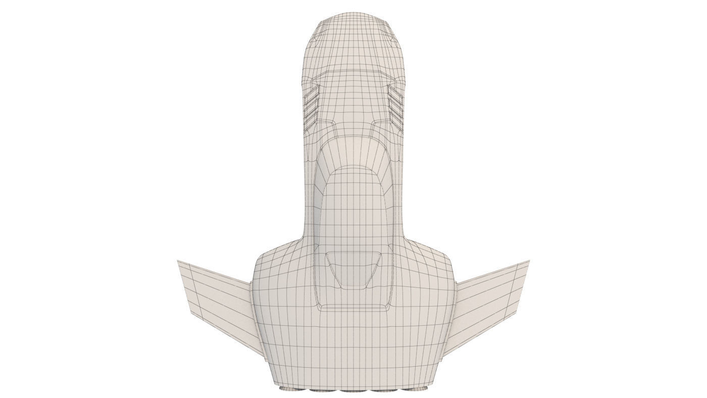 Hover car pro 3D model_29