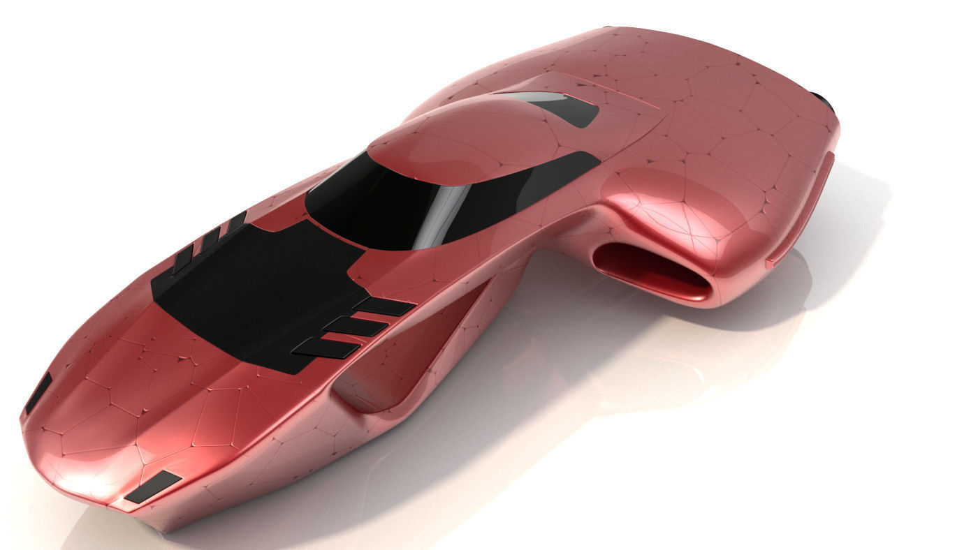 Hover car pro 3D model_13