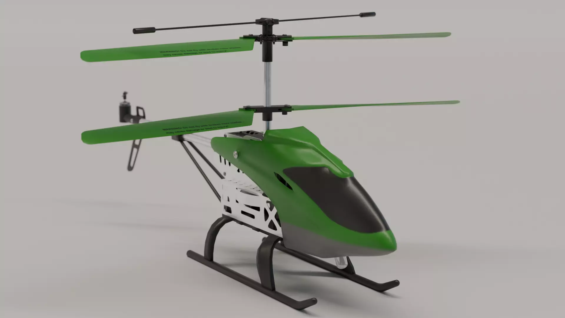 RC Helicopter 3D model