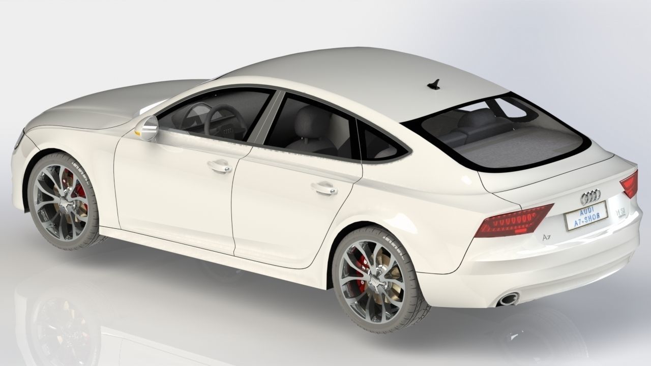 Audi A7 Sportback 3D model_1