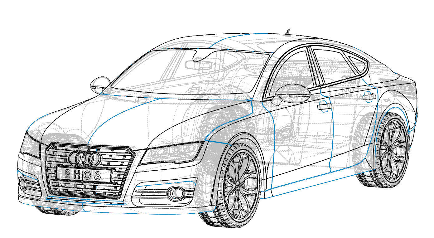 Audi A7 Sportback 3D model_8
