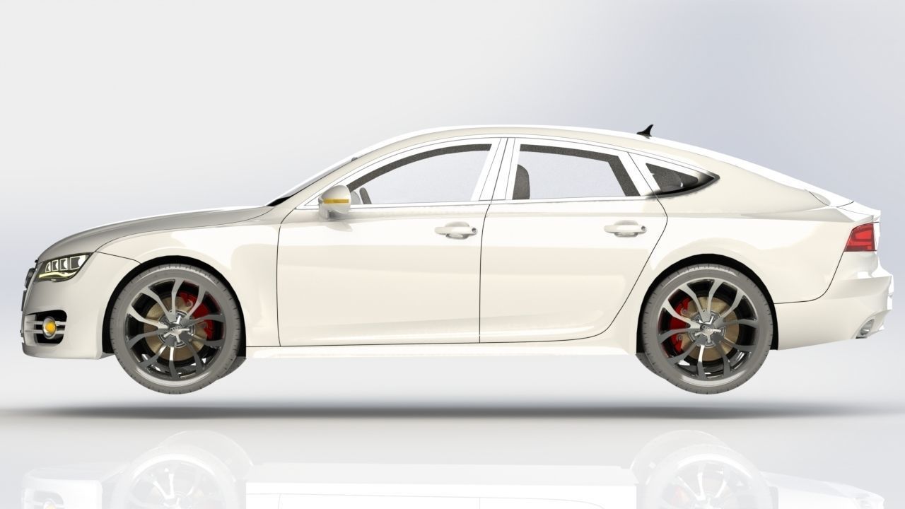 Audi A7 Sportback 3D model_5