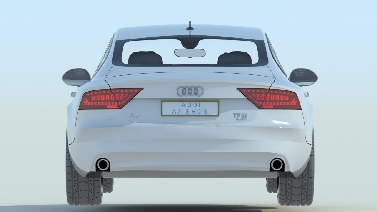 Audi A7 Sportback 3D model_6