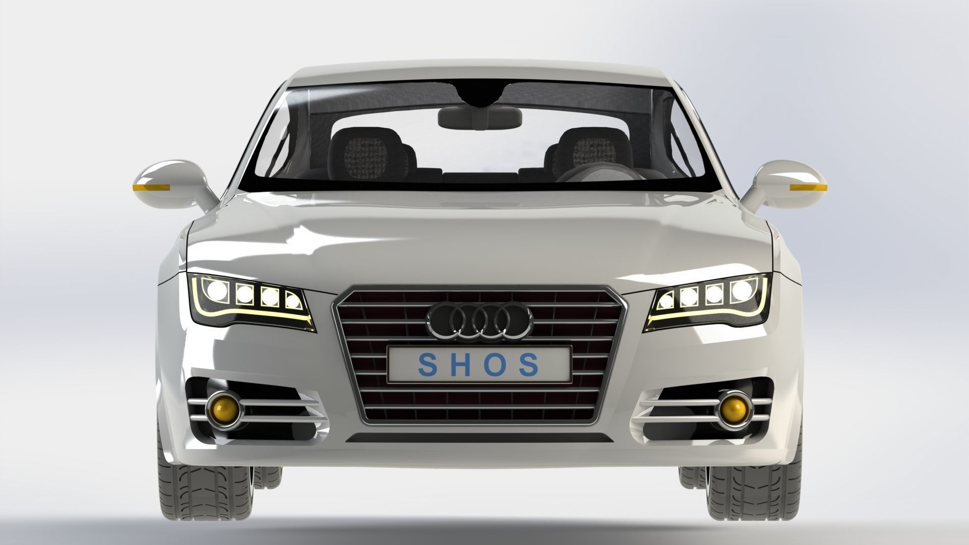 Audi A7 Sportback 3D model_4