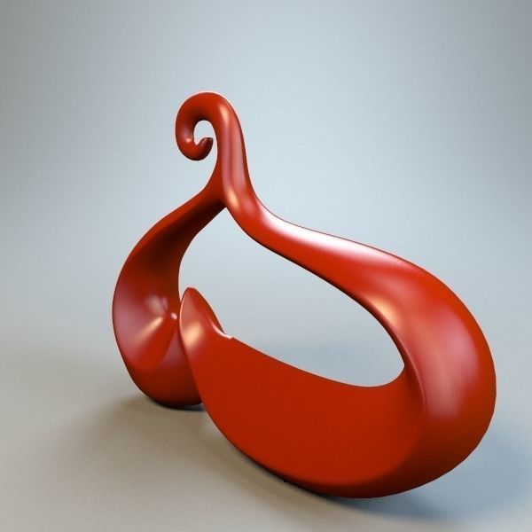Abstract Figure 3D model_4