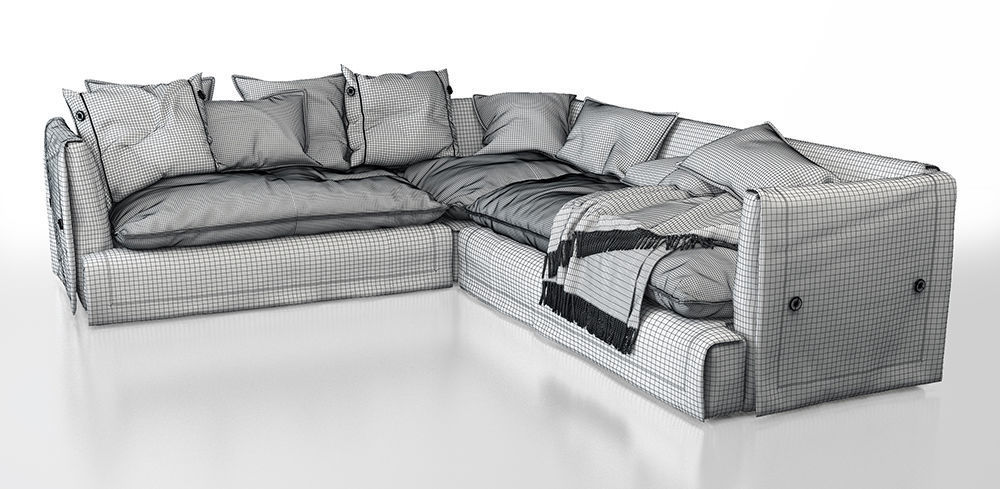 Frigerio Kimono corner 3D model_6