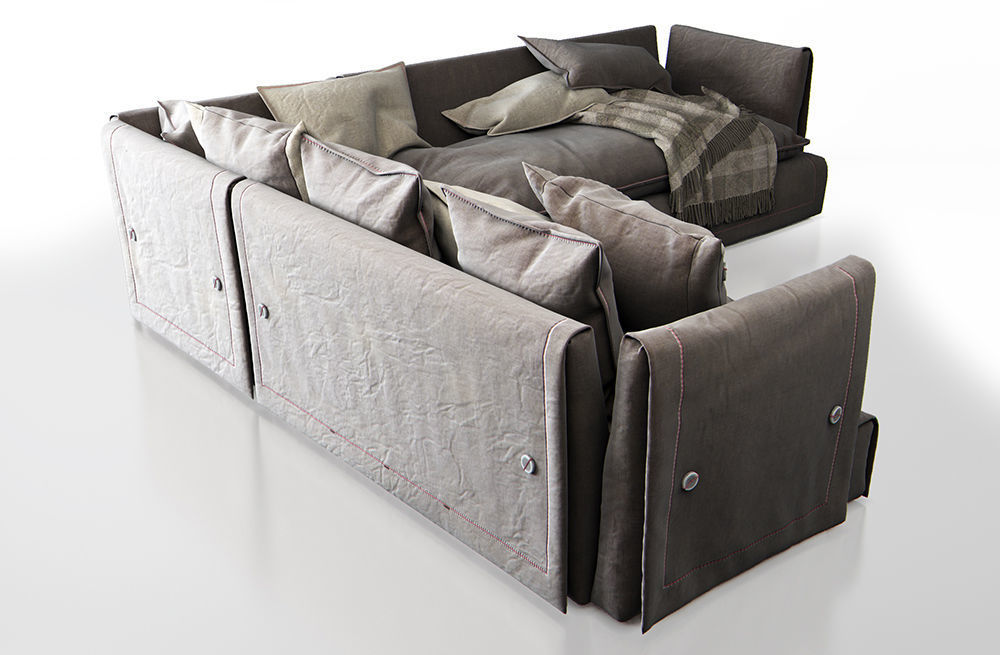 Frigerio Kimono corner 3D model_3