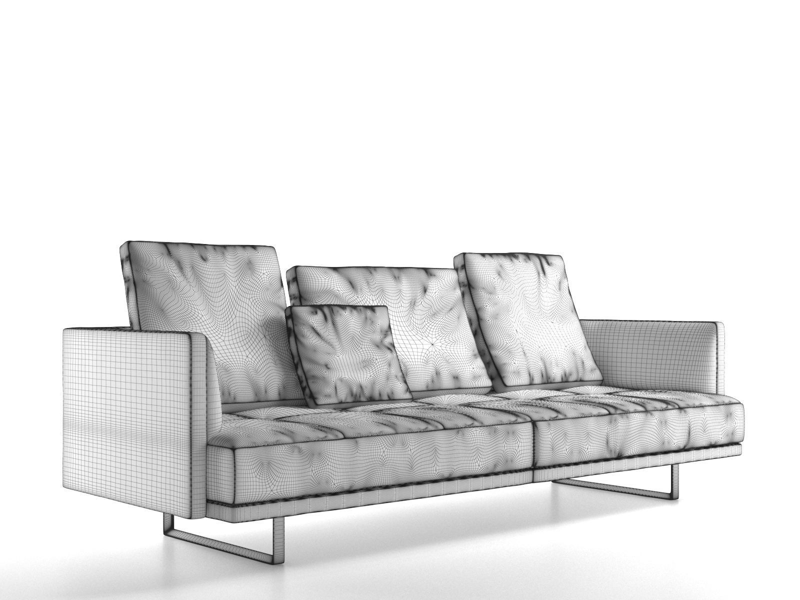 Prime Time Sofa 3D model_3