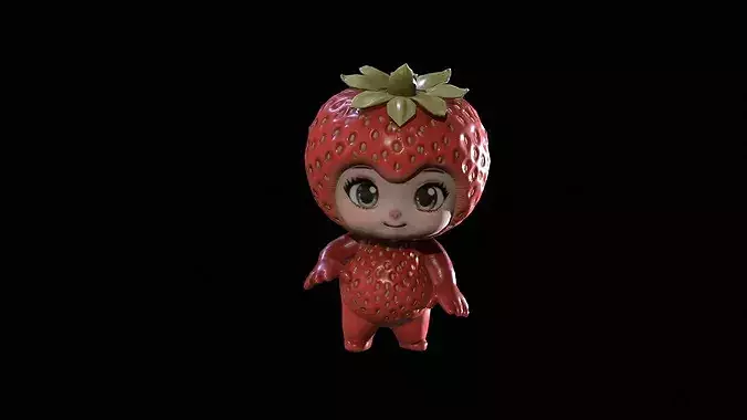 Chibi Fruit Strawberry