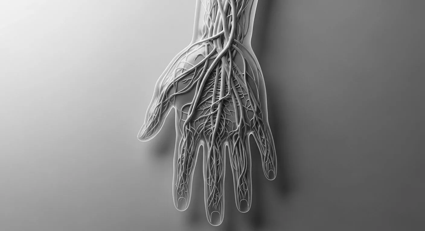 Detailed Human Hand 3D Model for Character Anatomy 3D print model