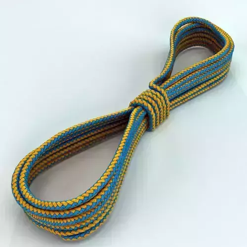 rope for climbing 3D model