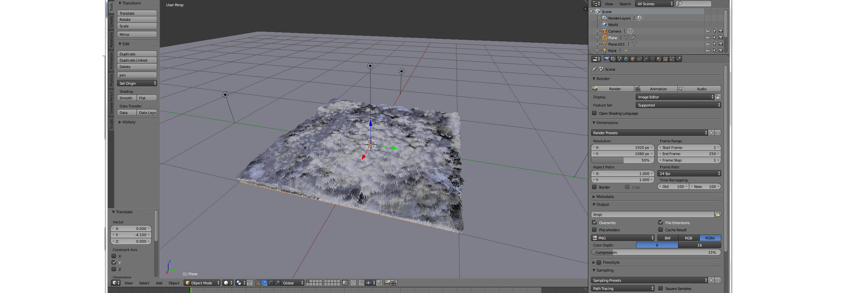 Fluffy Carpet 2 3D model_3
