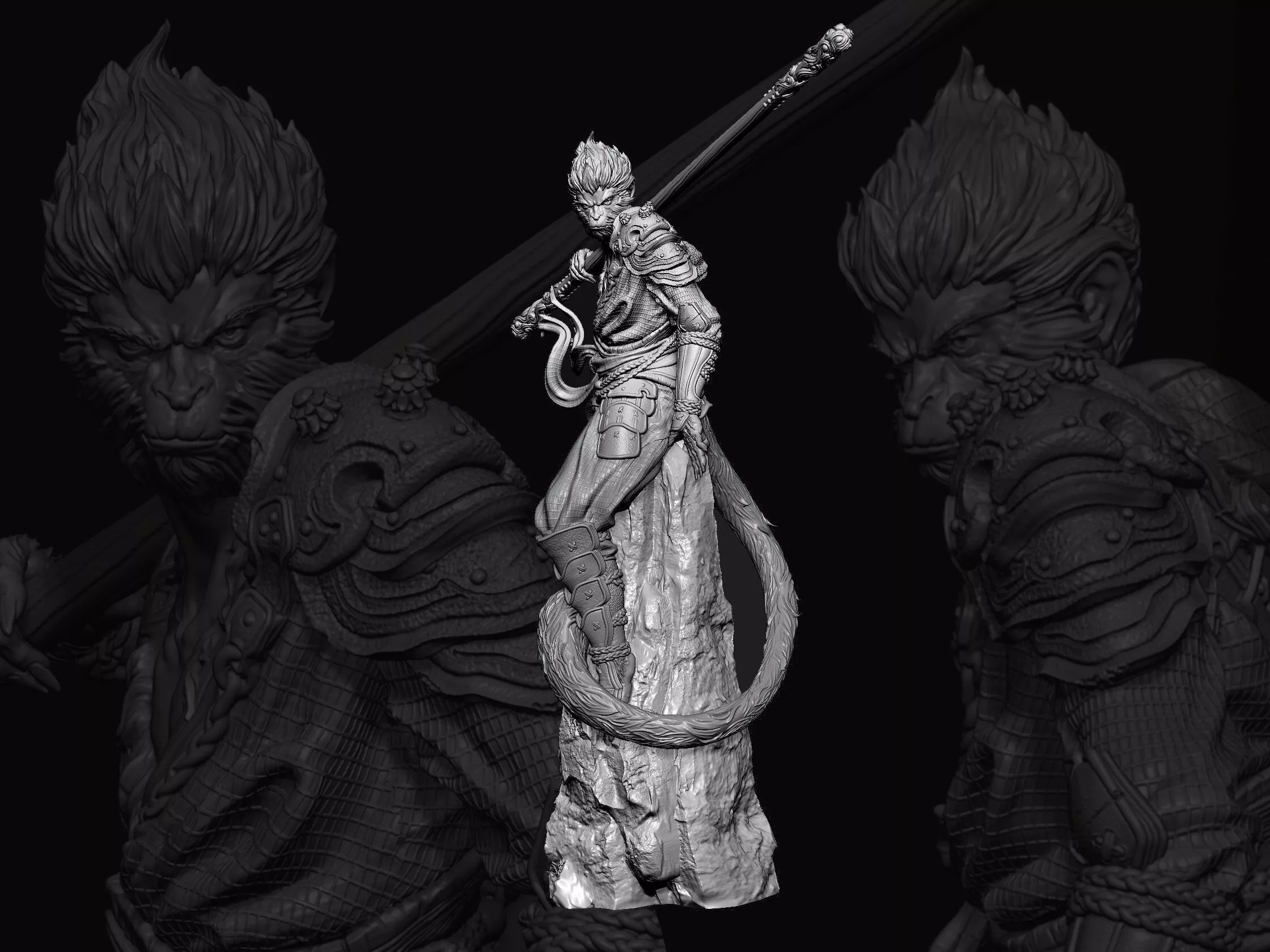 Black Myth Wukong 3D print model