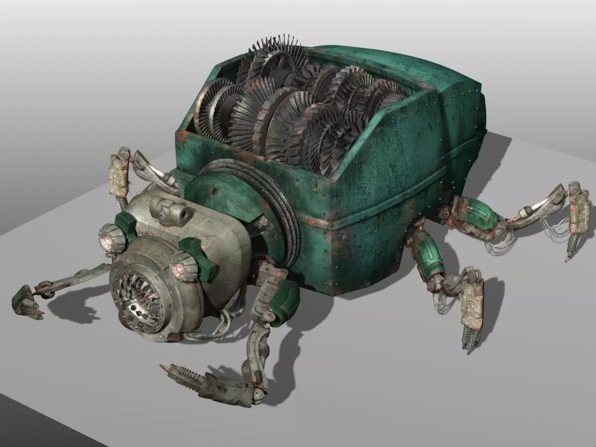 Garbage Monster 3D model