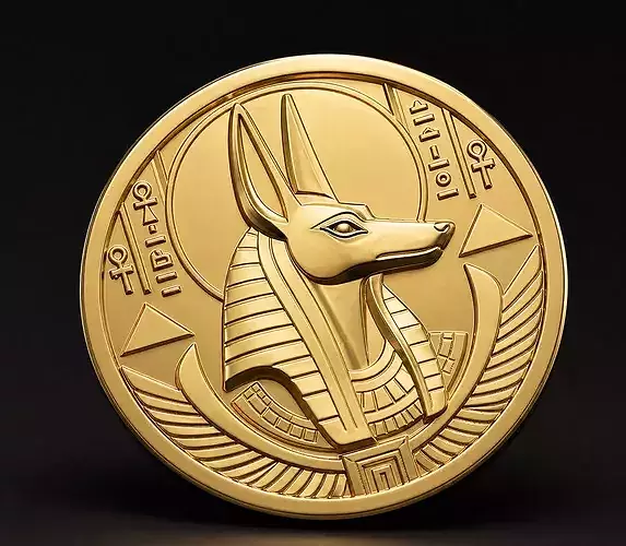 Egyptian Round Medallion 2-Sided Relief