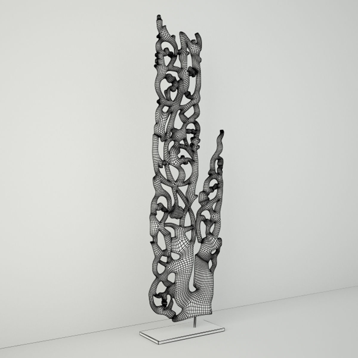 Architectural Altar Fragment 3D model_4