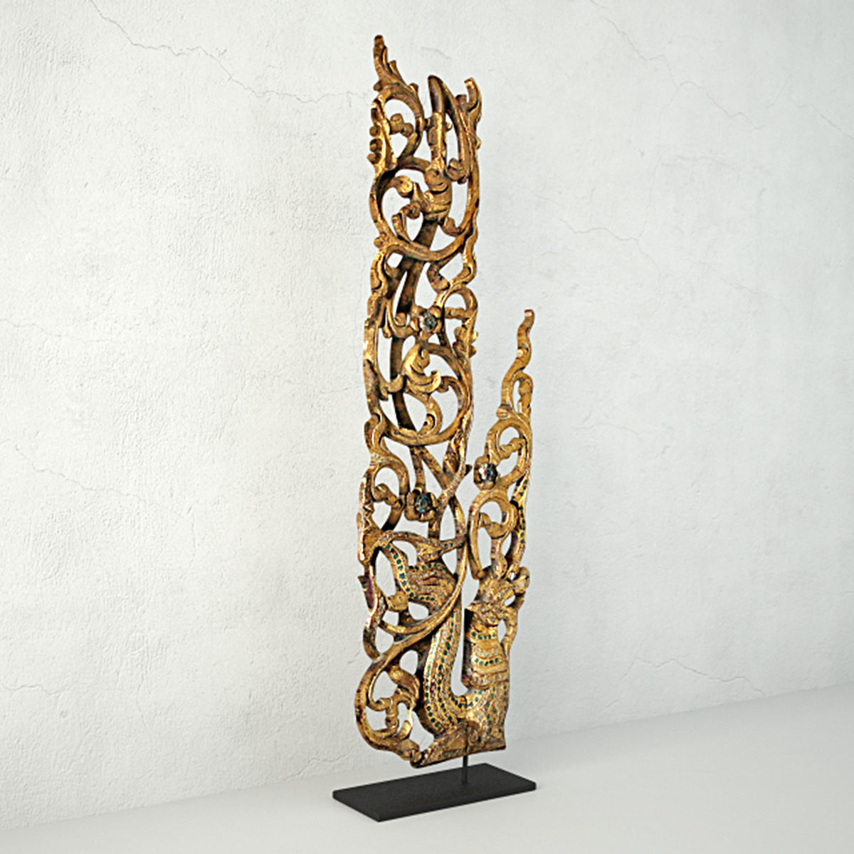 Architectural Altar Fragment 3D model_3