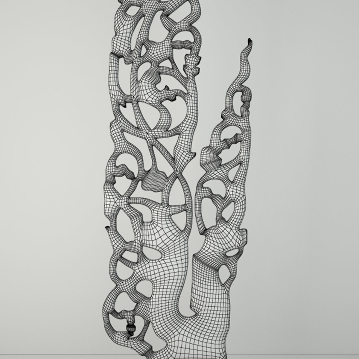 Architectural Altar Fragment 3D model_2