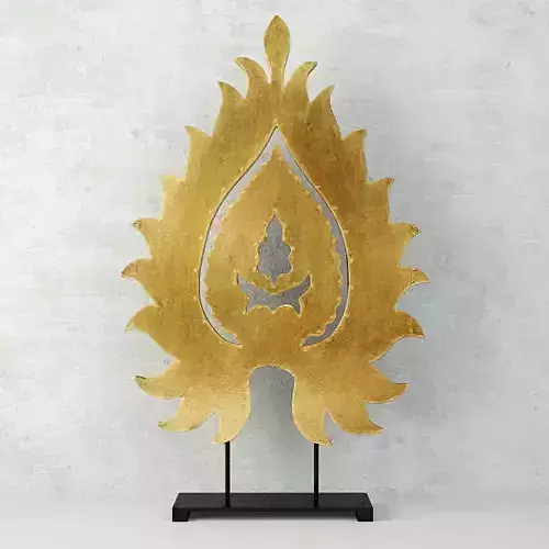 Small Leaf-Design Table Decor