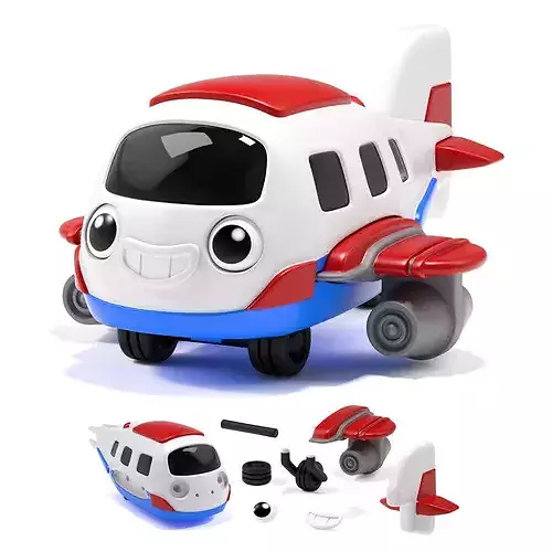 ZIP - Cartoon Toy Airplane