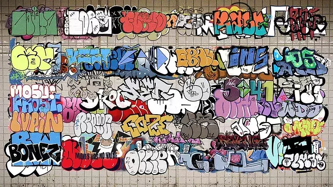 GRAFFITI DECALS Vol 2